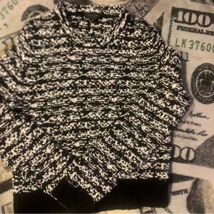 Rag & Bone Black and White Women's Sweater